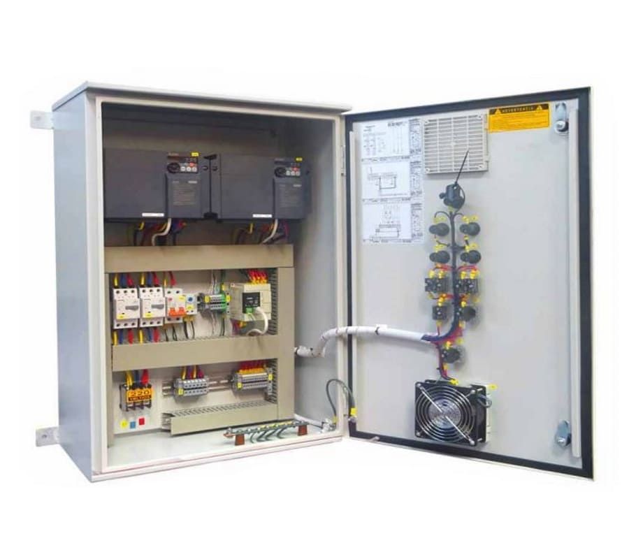 TABLERO DE CONTROL PARA UNA BOMBA SUMERGIBLE TIPO LAPICERO DE 60 HP A 440V CON ARRANQUE SUAVE WEG SSW07