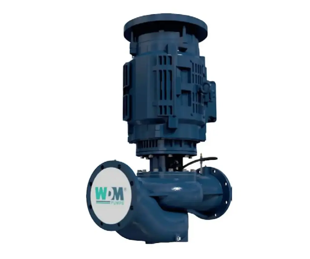 Motobomba Vertical en Linea 30Hp 220-440V 3F 4X4" Barnes Ivp cc 4X4X7