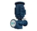 Motobomba Vertical en Linea 30Hp 220-440V 3F 4X4" Barnes Ivp cc 4X4X7