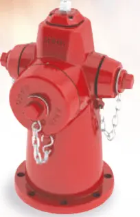 Hidrante Mega de 3 Bocas 4" Ext Liso