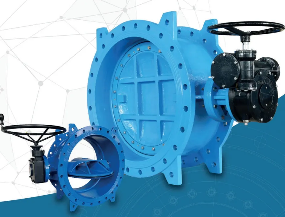 Valvula Mariposa 10” con Disco en Acero Inoxidable con Actuador tipo Volante excentrica 4150621