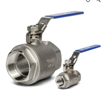 [V1512] Valvula Bola  1/4" Inox   V1512