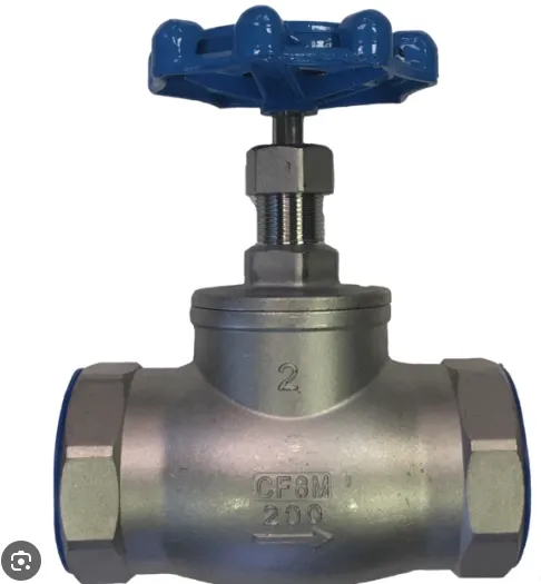 Valvula de Compuerta 2" Acero Inoxv 2" 800 WOG