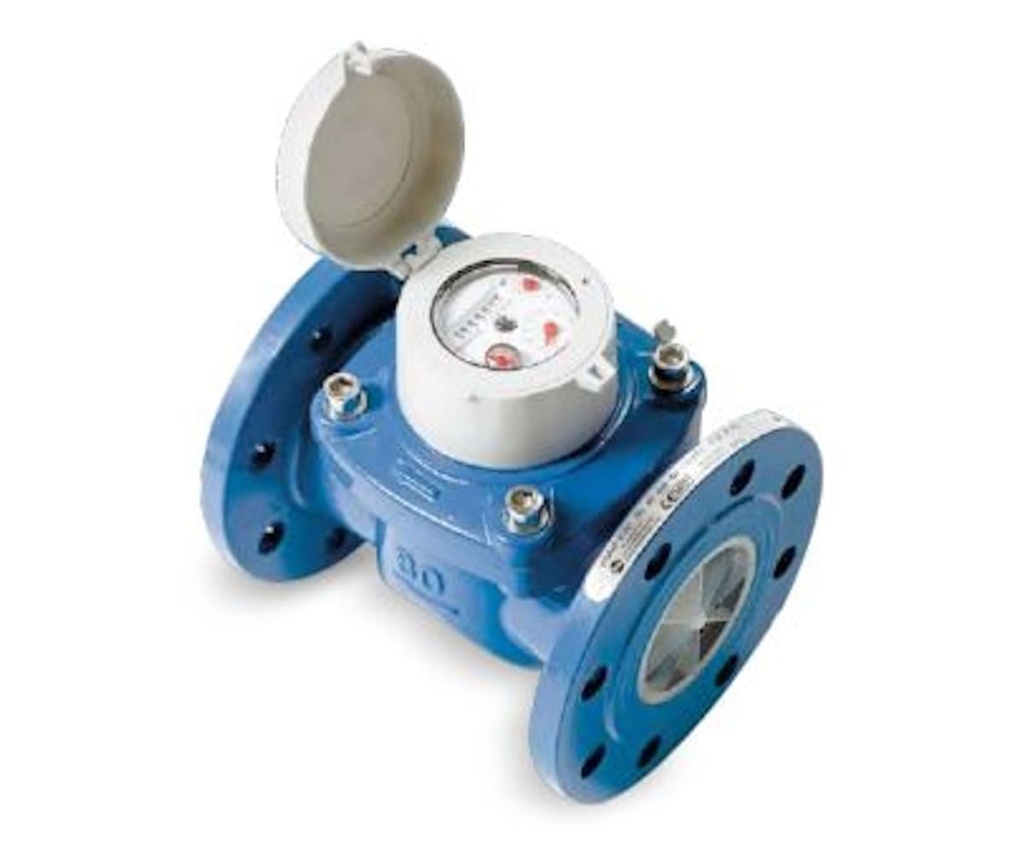 [WOLTMAN8] Medidor de Caudal 8" Agua Potable Woltman HD R100  FLG Ansi 125