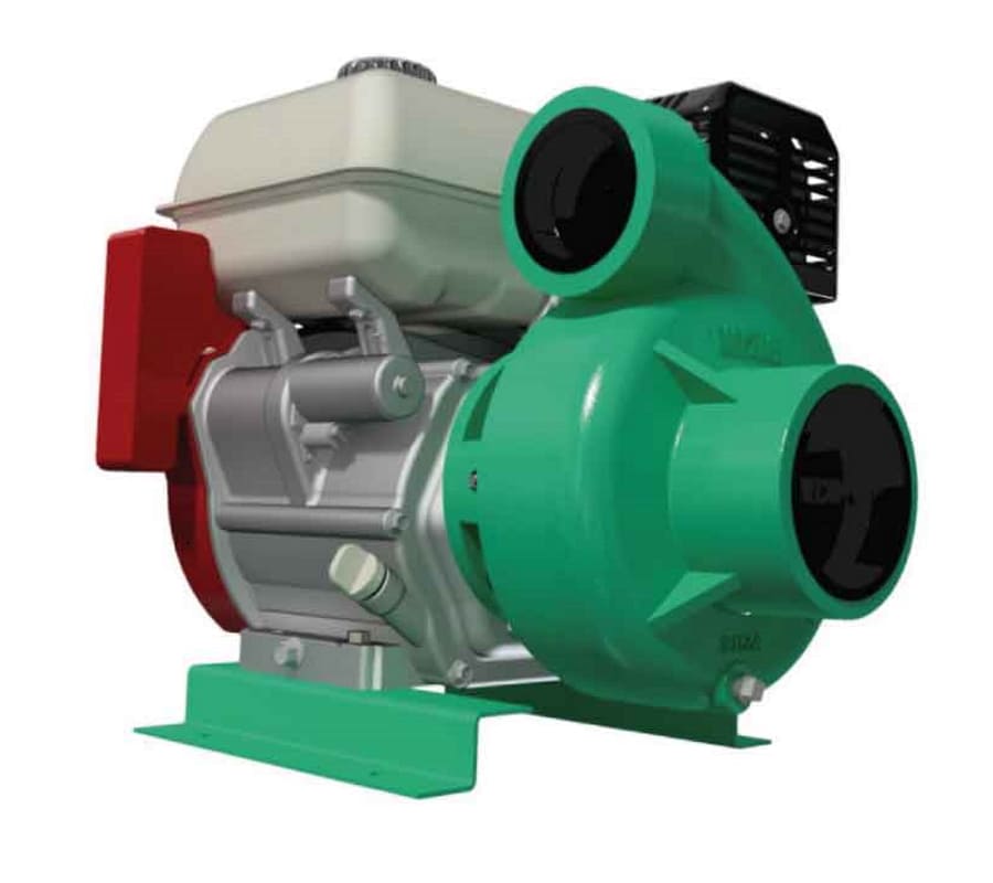 [1E0295] Motobomba Centrifuga 13Hp Gasolina 4X3" Barnes Qg 3 130 Hf 