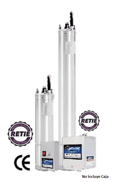 [MSQA4 51230] Motor Lapicero 4" 5Hp 220V 1F  4X1.5" Sin Caja  Aquapak   MSQA4 51230