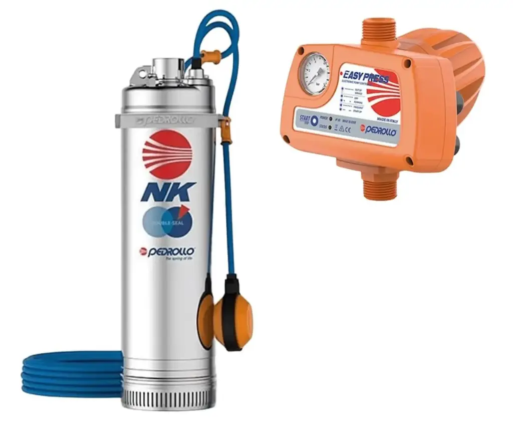 Equipo de Presión 1 Bomba Nkm 2/3 1Hp 220V 1F con Regulador Electrónico de Presión Easypress Pedrollo Easypump