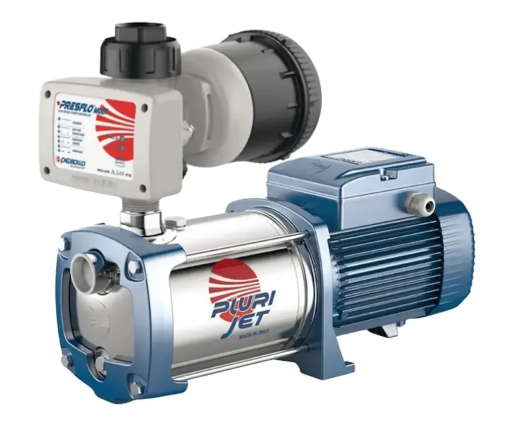 [3-2-35] Equipo de Presión 1 Bomba Plurijetm6/90 2Hp 220V 1F con Regulador Electrónico de Presión Presflo Multi Pedrollo Multipump