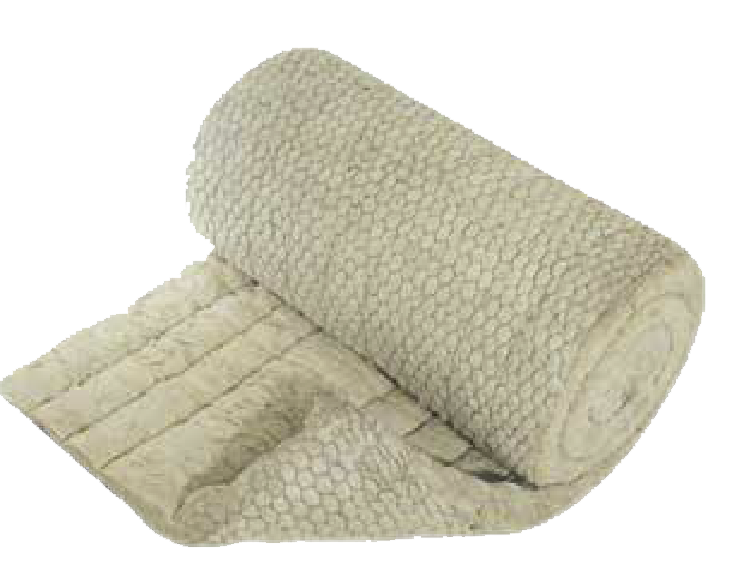 [41508018] Manta Aislante Lana Mineral 140Kg M3 Con Malla  0.61X 2.44 mt espesor 3"  