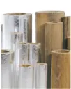 Cañuela aislante lana mineral con foil 91cm 1/2"x1"          