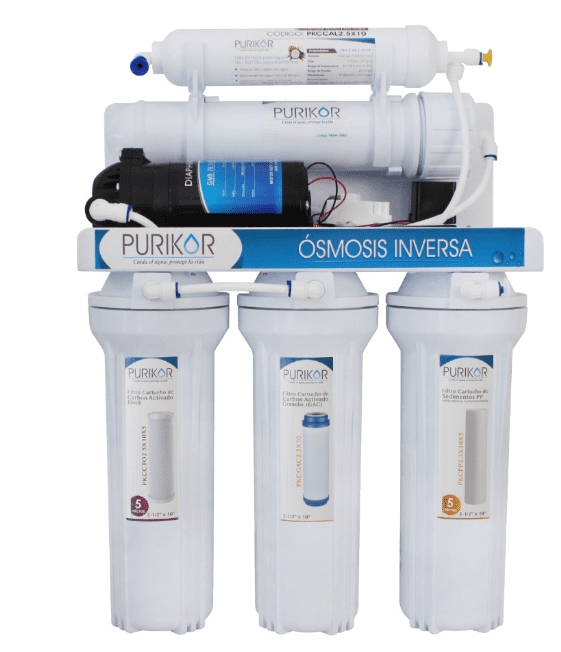 [PKRO100-5P]  Sistema de Osmosis inversa en punto de uso 5 etapas - 5 micras PKRO100-5P 