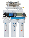  Sistema de Osmosis inversa con UV6 etapas en punto de uso con medidor PKRO100-6UVPM 
