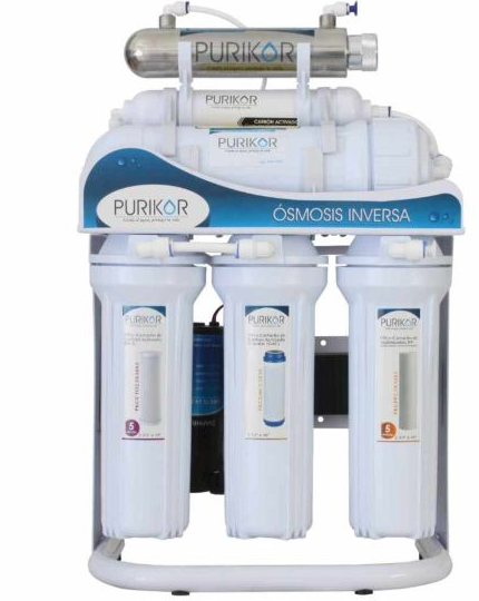 Sistema De Osmosis Inversa Con Uv En Punto De Uso 6 Etapas - 5 Micras PKRO400-6UVP