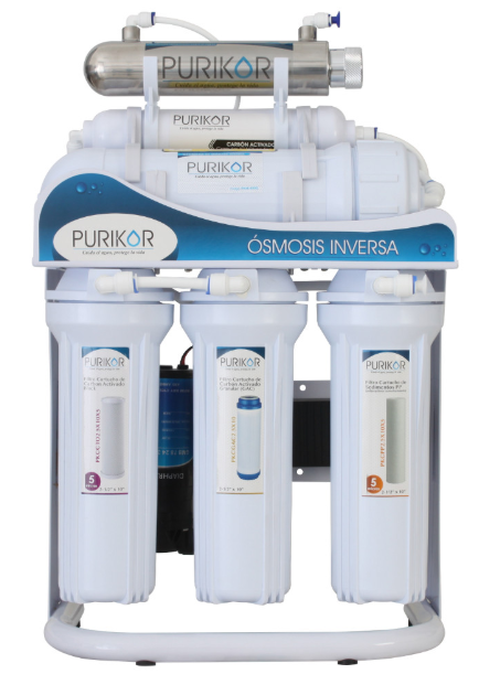 Sistema De Osmosis Inversa Con Uv En Punto De Uso6 Etapas - 5 Micras Pkro400-6Uvp