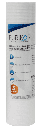 Filtro De Polipropileno Termofusionado 2.5" X 20" X 50 Micras PKCPP2.5X20X50