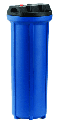 Portafiltros De Polipropileno Con Purga 2.5" X 10" X 3 4" - 6Gpm PKPFA10X.75P