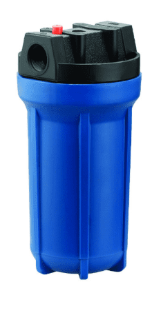 [PKPFBB10X1P]  Portafiltros de Polipropileno con purga 4,5" x 10" x 1" - 12gpm PKPFBB10X1P 