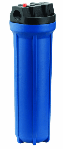 [PKPFBB20X1.5P] Portafiltros de Polipropileno con purga 4,5" x 20" x 1,5" - 24gpm PKPFBB20X1.5P