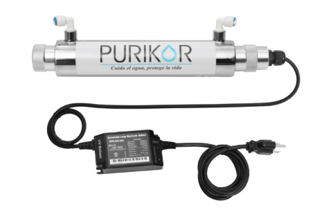 [PKUV-1-AAV-PK]  Sistema de Luz Ultra Violeta 110V x 1 4" Tubing - 1gpmPKUV-1-AAV-PK 