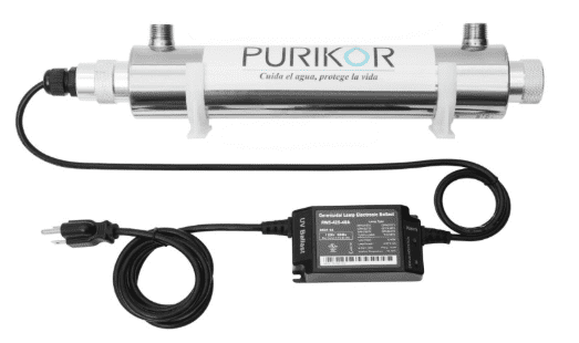 [PKUV-6-AAV-PK]  Sistema de Luz Ultra Violeta 110V x 1 2" NPT - 6gpmPKUV-6-AAV-PK 