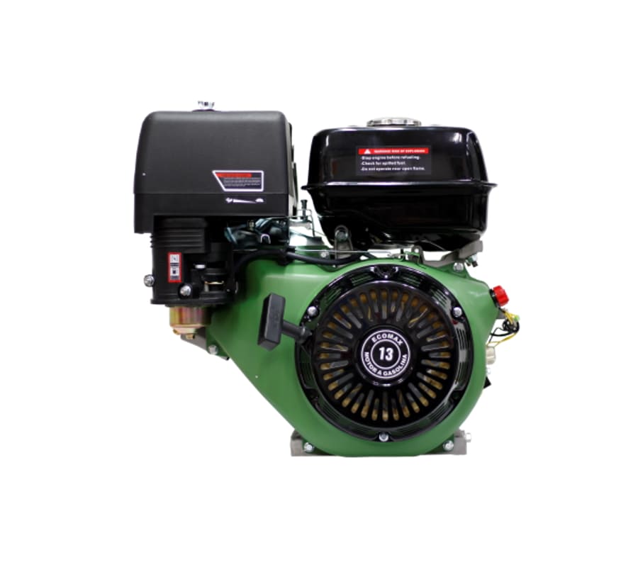  Motor Ecomax Gasolina Cuña-Rosca 13hp 4 Tiempos 3600rpm ME390 PQS 