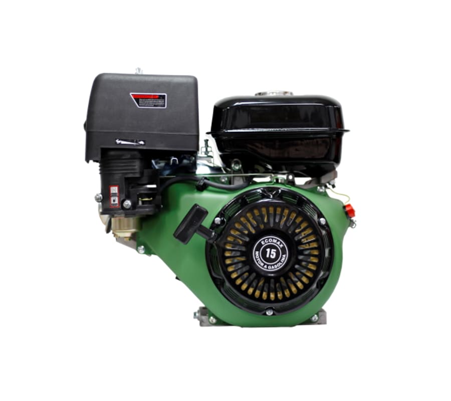  Motor Ecomax Gasolina Cuña-Rosca 15hp 4 Tiempos 3600rpm ME420 PQ 