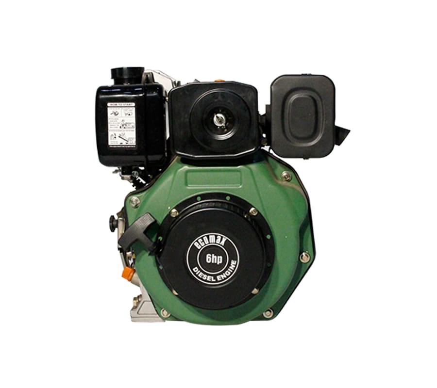  Motor Ecomax Diesel Cuña-Rosca 6hp 3600rpm MD296-G 
