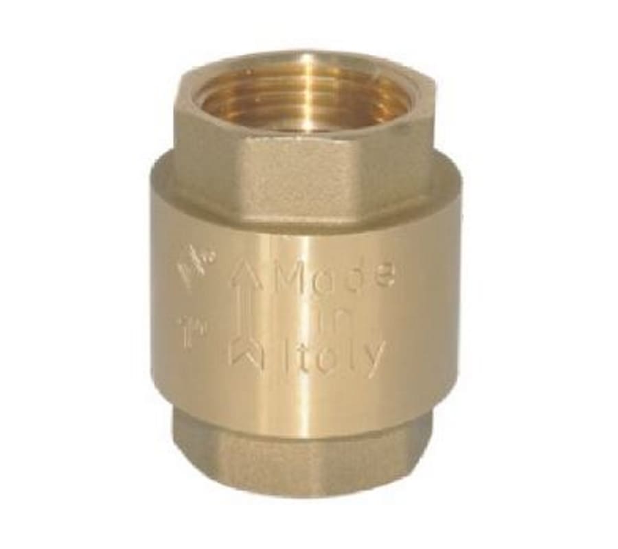 [TTBU025]  Valvula Cheque Hidro 1" Laton Bugatti TTBU025 
