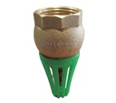 Valvula de Pie 1" Laton Helbert Havl025