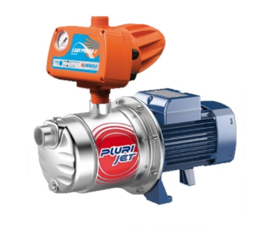 [3-2-36] Equipo De Presión 1 Bomba Plurijetm4/80 0.85Hp 110V 1F Con Regulador Electrónico De Presión Easypump-Ep I Pedrollo
