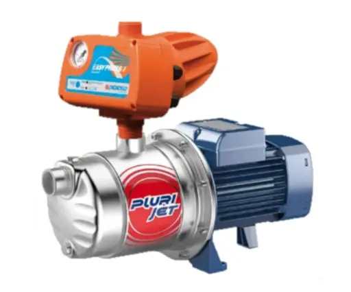 [3-2-36] Equipo de Presión 1 Bomba Plurijetm4/80 0.85Hp 110V 1F con Regulador Electrónico de Presión Easypress Pedrollo Easypump