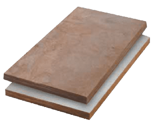 [42010055] Placa Aislante Lana Mineral  Rigida Sin Foil  0.61X1.22 Mts  100Kg M3 Espesor 1"