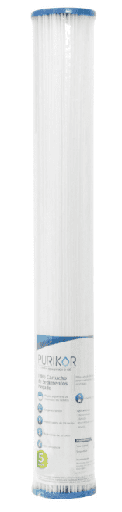 [PKCPL2.5X20X5] Filtro De Cartucho Plegable 2.5"X20"X 5 Micras PKCPL2.5X20X5
