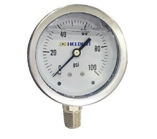 [FBVW201] Manometro 0-2000 Glicerina Helbert Madp017