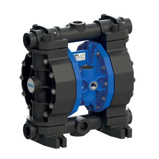 [AF160] Bomba Neumatica Doble Diafragma Seko Polipropileno 1X1"      Af160 