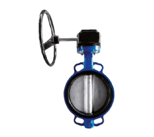 [IHBK300] Válvula Mariposa 12"  con Disco en Acero Inoxidable con Actuador tipo Volante GAER