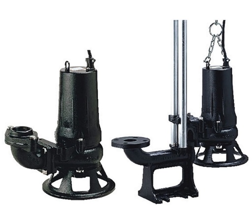 [100C45.5] Motobomba Sumergible 7.5Hp 220-440V 3F 4" Tsurumi Cortadora 100C45.5