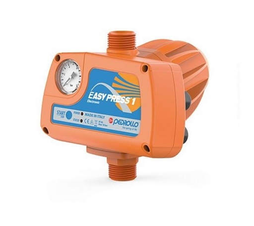 [4-6-2] Easypress 230V 10 Amp 1.5 Bar con Manometro Pedrollo Esasypress 1a2 
