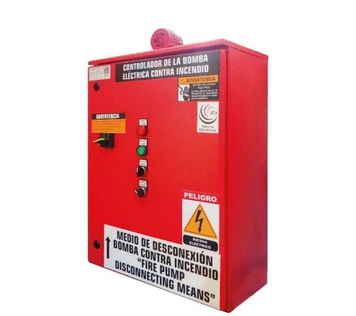[ATX1ECI302SS] Tablero Contraincendio Bomba Principal 30Hp  arrancador suave  NTC2050 3F 220V Inomax ATX1ECI302SS 