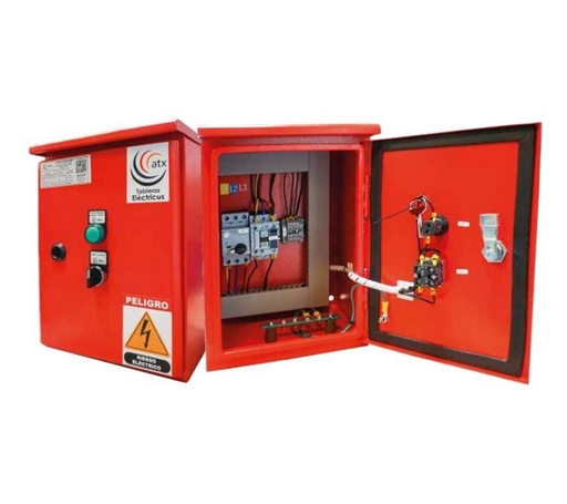 [ATX1ECI32JK] Tablero Contraincendio Bomba Jockey 3Hp  Estrella Triangulo  Ntc2050 3F 220V  Chint ATX1ECI32JK