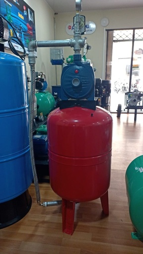 [3-1-158] Equipo de Presión 1 Bomba Cpm660 2Hp 110-220V 1F 40-60Psi 1 Tanque Diafragma 200Lts Vertical Pedrollo Hydrofresh