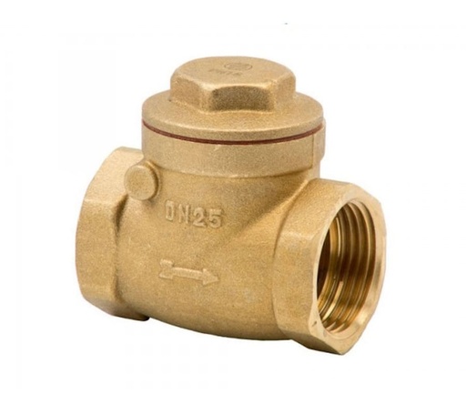 [PARC012] Valvula Cheque Cortina 1/2" Laton Arco Parc012