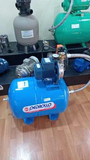 [3-1-527] Equipo de Presión 1 Bomba Al-redm620-4 1Hp 110-220V 1F 20-40Psi 1 TM 100Lts Horizontal Pedrollo Hydrofresh