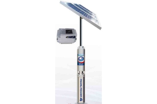 [4PWP13G10C3MS205] Combo Solar Bomba Lapicero 4" 1Hp Sin motor 1.25" e Inversor Solar Pearl 4PWP13G10C3MS205