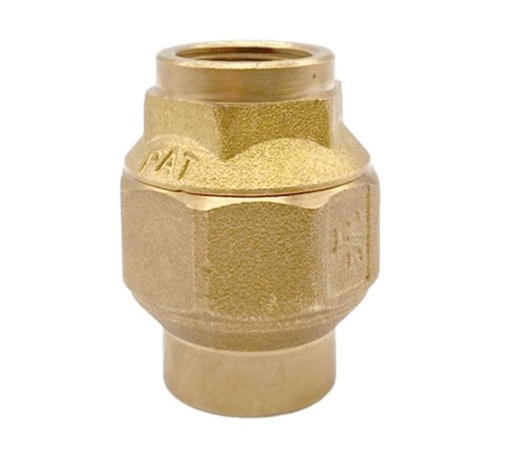 [PARH013] Valvula Cheque Hidro 1/2" Laton Antisarro Arco Parh013