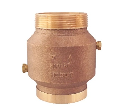 [HFTG063] Valvula Cheque Hidro 2-1/2" Ranura-Rosca Helbert Hftg063