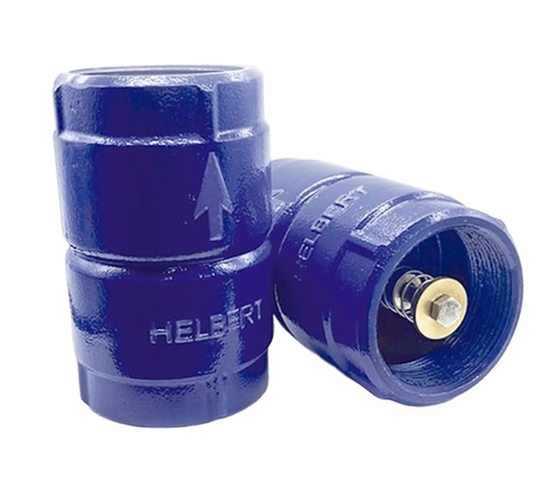 [HFVD100] Valvula Cheque Hidro 4" Pozo Profundo Hierro Ductil Helbert Hfvd100