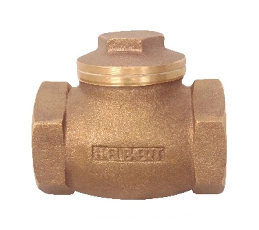 [HHCT038] Valvula Cheque Globo 1-1/2" Bronce Helbert Hhct038