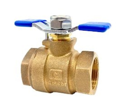 [HHVM019] Valvula de Bola 3/4" Tipo Mariposa Bronce Helbert Hhvm019