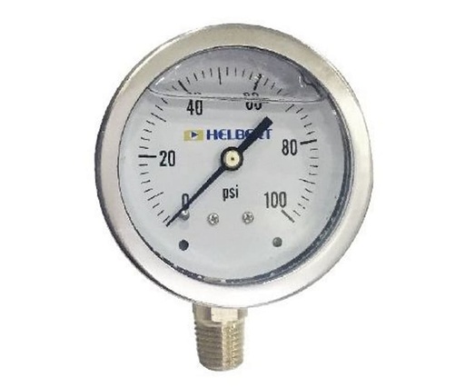 [FBVW600] Manometro Glicerina 0-600Psi Winters FBVW600